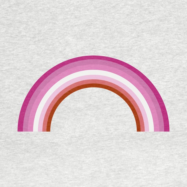 Lesbian Rainbow Flag by epiclovedesigns